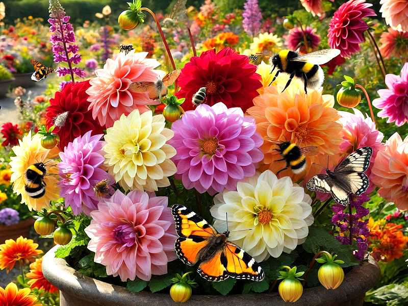 Dahlien MIX - Dahlia
