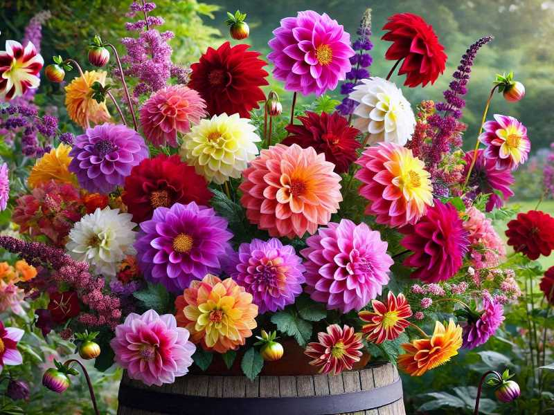 Dahlien MIX - Dahlia