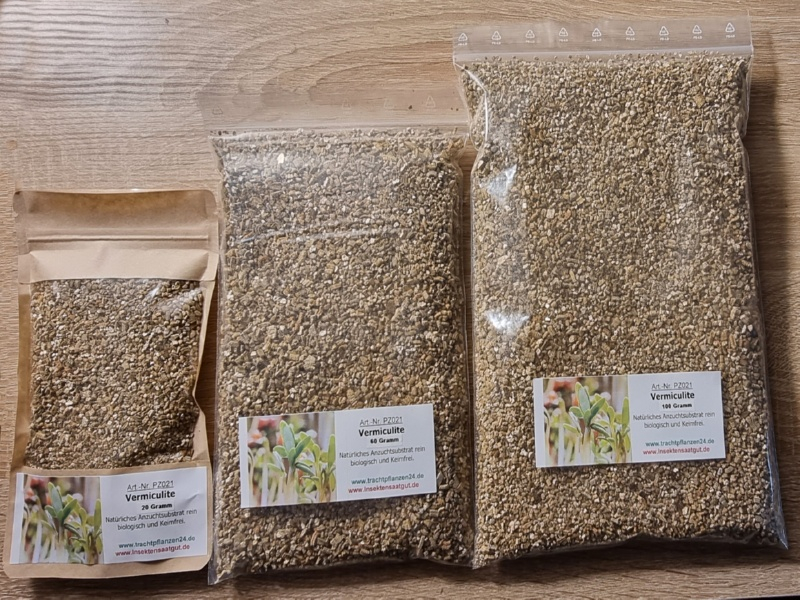 Packungsgrößen Vermiculite