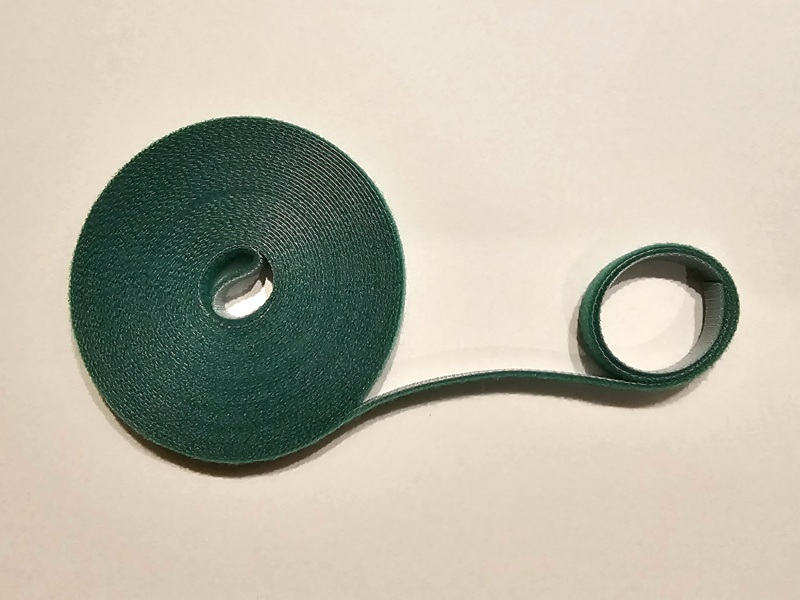 Klettband Grün